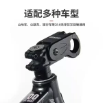 Mountain Bike Suspension Stem Aluminum Alloy Shock Absorbing Head Tube Off-Road Travel Bicycle Accessories Cycling