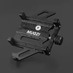 Aluminum alloy phone mount for road bike, integrated handlebar stem cap headset, mountain bike navigation cycling holder