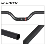 All-carbon fiber straight handlebar Brompton folding bike Dahon 25.4CM ultra-light handlebar 580MM