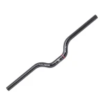 All-carbon fiber straight handlebar Brompton folding bike Dahon 25.4CM ultra-light handlebar 580MM