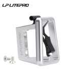 小布折叠车一体猪鼻子 前货架安装扣铝合金车包车筐安装