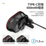 自行车车灯前灯智能感应公路车山地车尾灯双灯夜骑装备