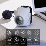 自行车灯1600强光防眩目山地公路车截止线吊装骑行装备