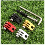 小布折叠自行车车把灯架运动相机码表架支架铝合金改装骑行配件