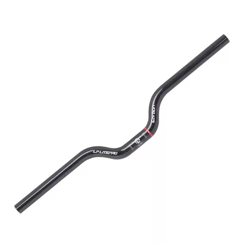 全碳纤维直把小布折叠自行车大行25.4CM超轻把横车把580MM