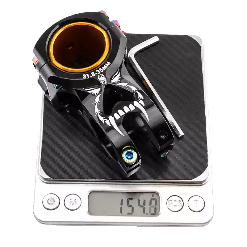 山地自行车短把立管35mm口径31.8铝合金死飞公路车越野立管配件