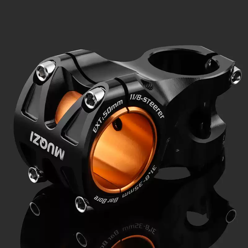 山地自行车短把立铝合金31.8/35MM高强度速降立管CNC单车配件