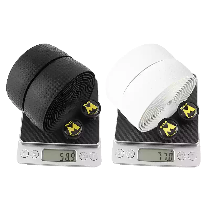 公路自行车把带PU碳纹死飞绑带高弹EVA防滑减震绑带白色骑行装备