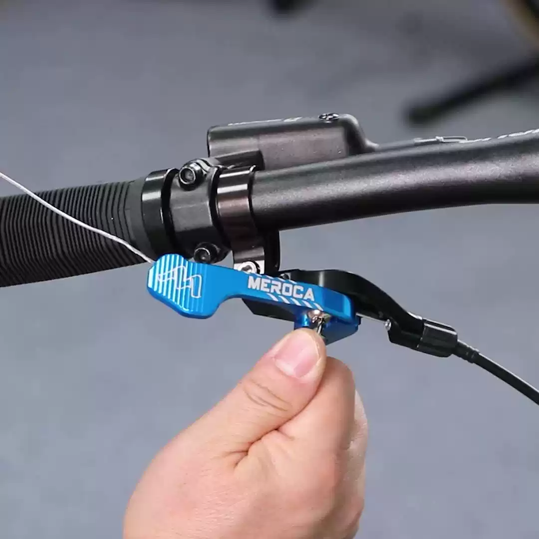 山地车自行车伸缩坐管线控器 升降座管控制器铝合金 线控开关