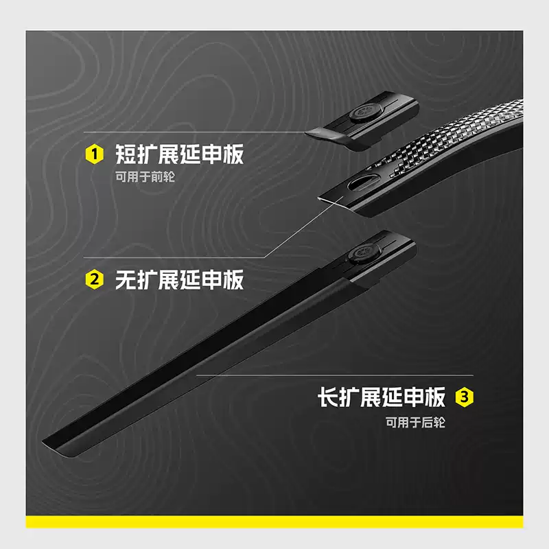 山地车挡泥板快拆折叠自行车瓜车平把泥瓦加宽泥除挡水板骑行装备