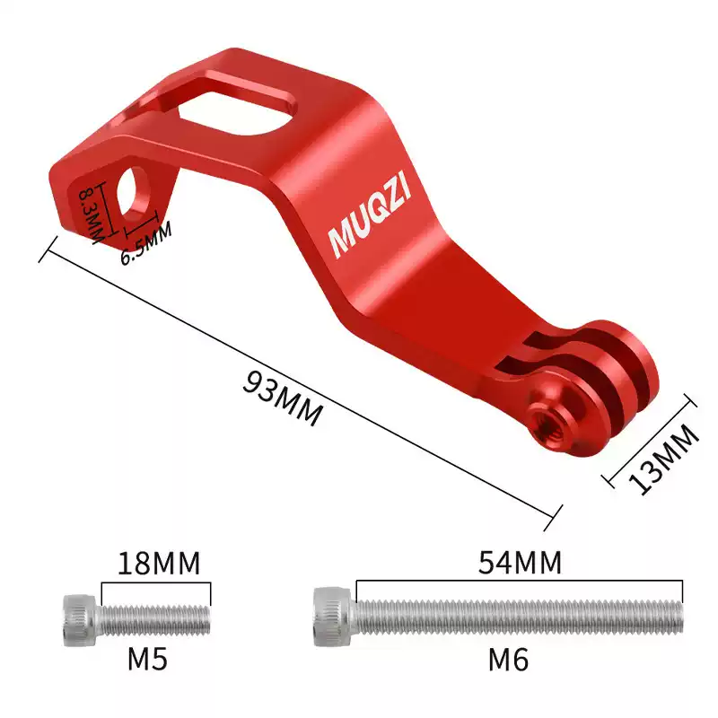 小布折叠车灯架自行车前叉支架GOPRO底座骑行相机固定夹配件