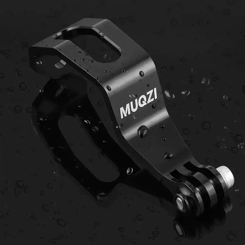 小布折叠车灯架自行车前叉支架GOPRO底座骑行相机固定夹配件