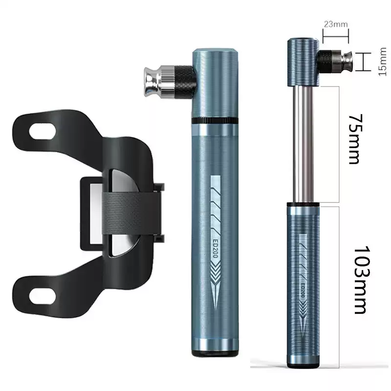 公路车便携山地自行车铝打气筒美法嘴迷你篮球家用气筒骑行装备