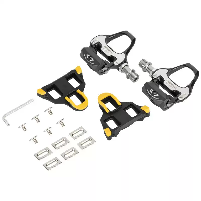 钛合金自锁公路锁踏自行车脚踏板培林单车锁踏骑行装备配件