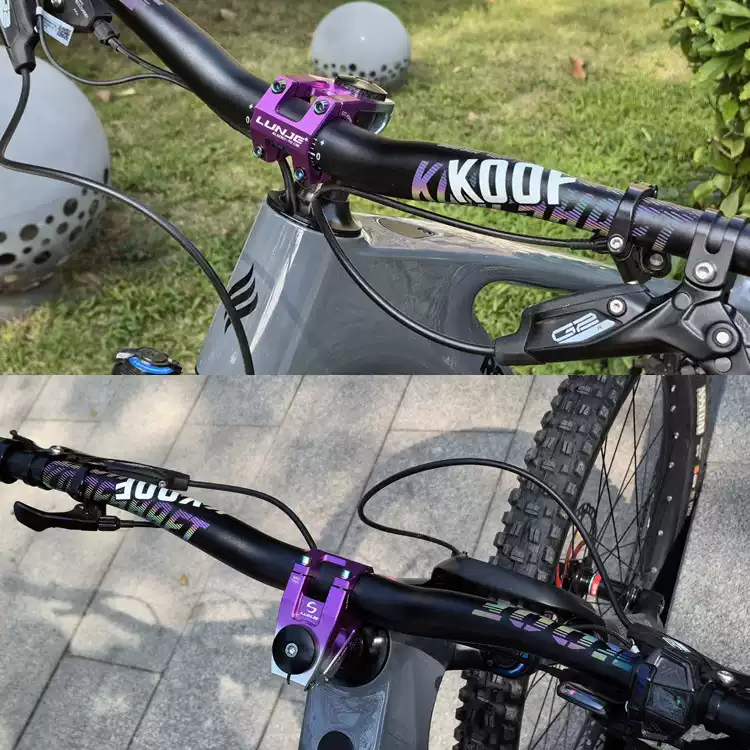 山地自行车车把速降越野加厚把横铝合金燕把780mm自行车骑行配件