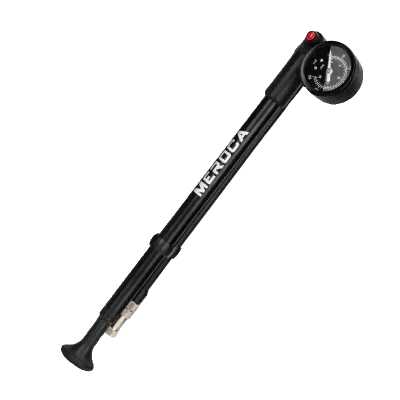 自行车避震器高压打气筒 山地车气压前叉后胆便捷式充气泵300PSI